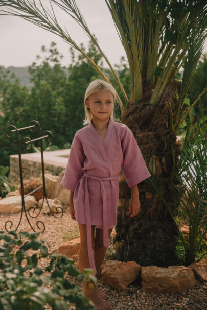 Linen Robe & Belt