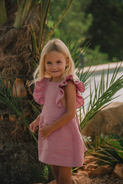 Celine Dress - Dusty Pink