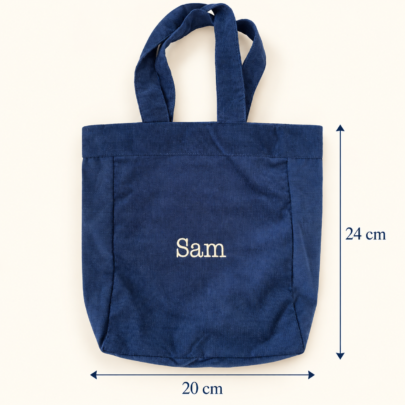 Small Navy Tote
